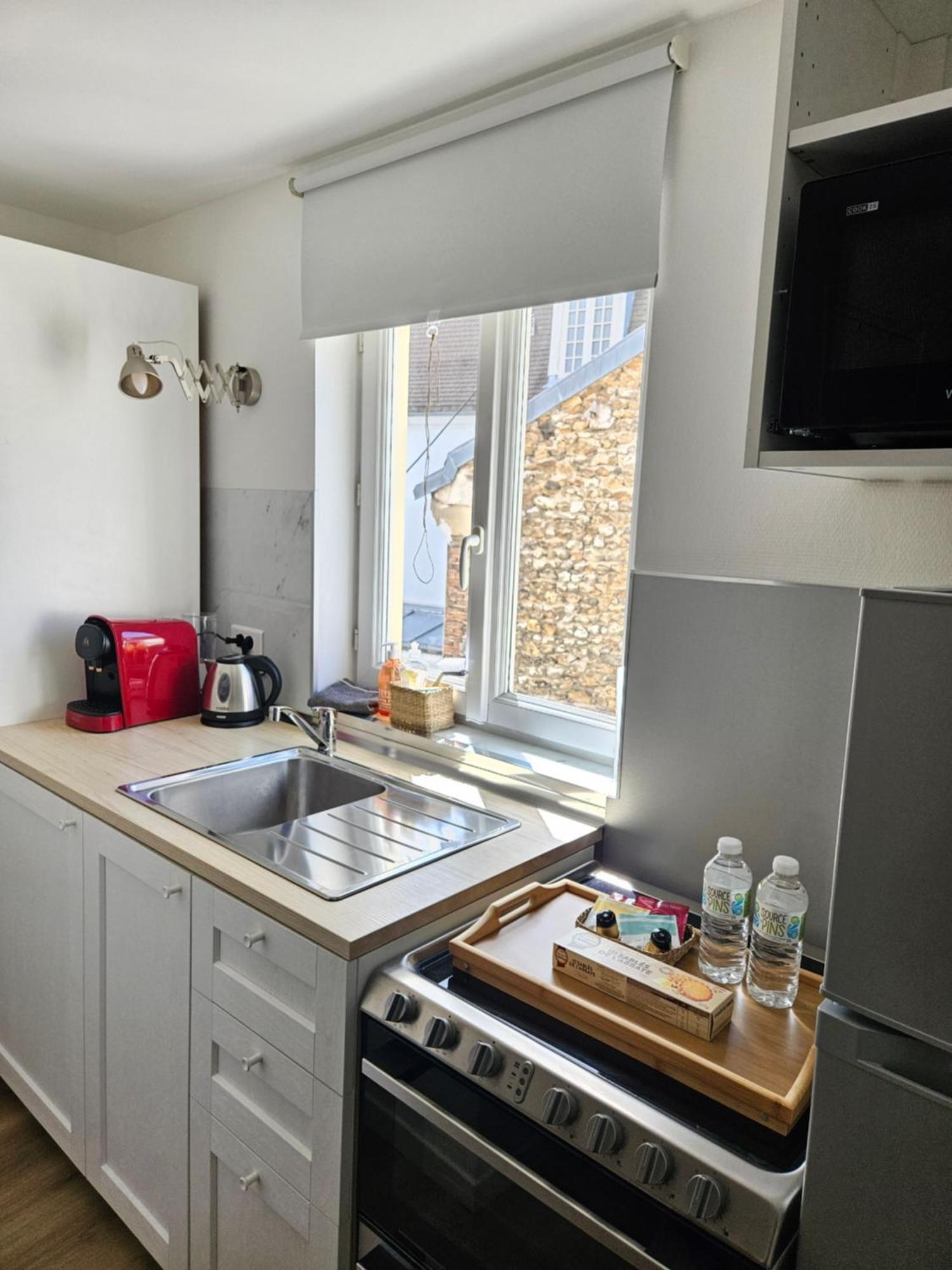 Charmant Duplex Au Coeur De Vernon Proche Gare Et Giverny Exteriör bild