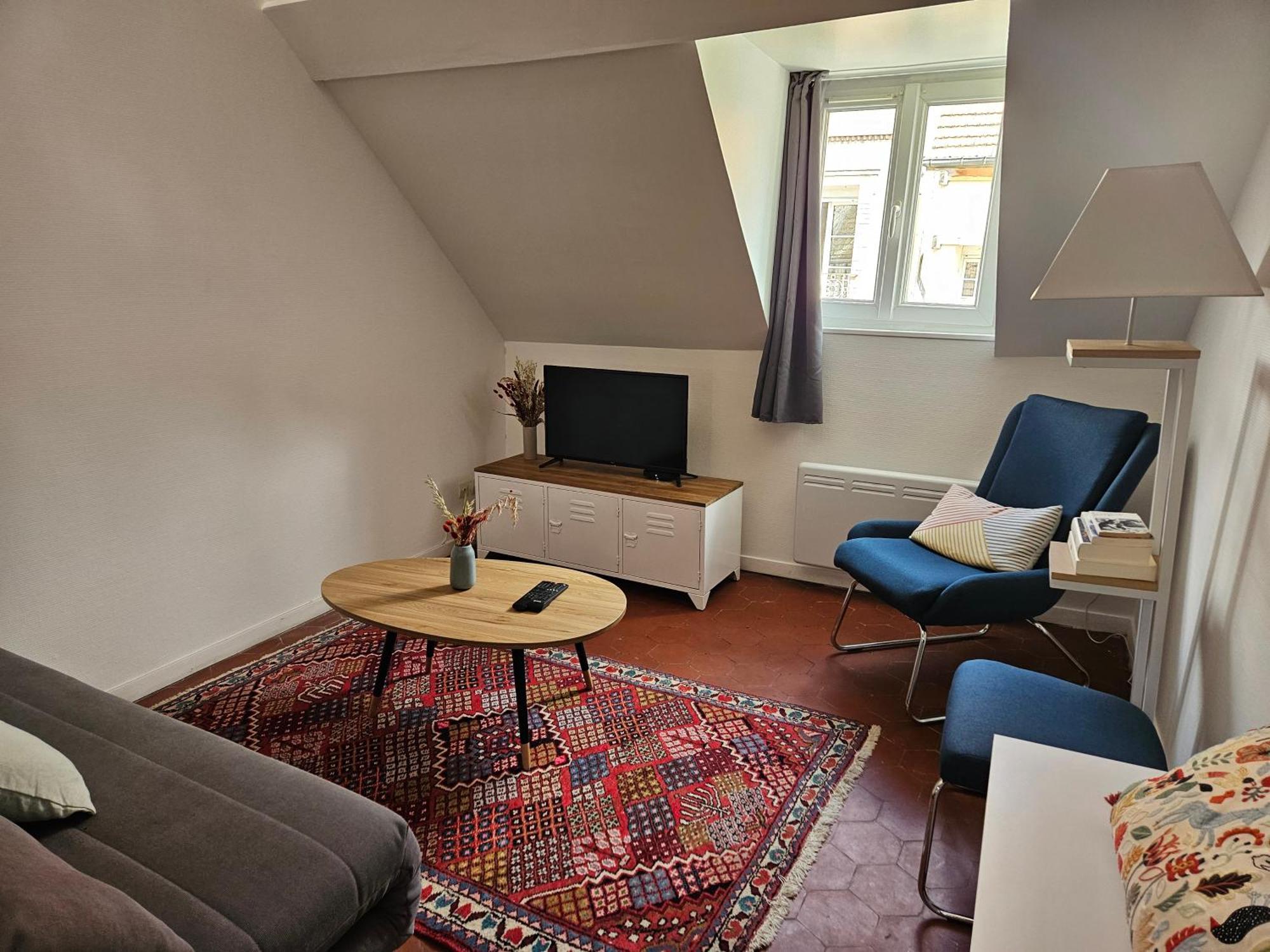 Charmant Duplex Au Coeur De Vernon Proche Gare Et Giverny Exteriör bild